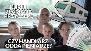 😿 Kupili złamaną przyczepę kempingową! 🤬 Czy handlarz 👹 odda pieniądze?