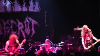 NECROT Consume Control Live at The Oakland Metro Oakland CA 4/8/2016