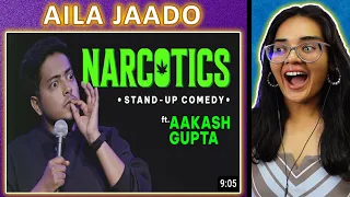 Narcotics REACTION | Aakash Gupta | Stand-Up Comedy | Neha M.