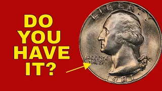 How valuable can a 1981 quarter be? Quarters worth money!