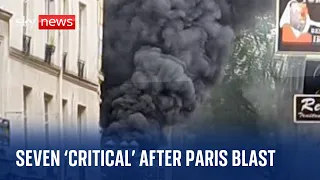 Paris Explosion: Seven people in critical condition as buildings reduced to rubble