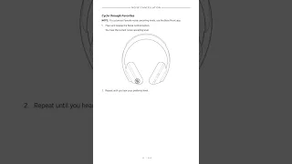 Bose Noise Cancelling Headphones 700 manual user guide