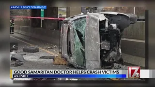 ‘Good Samaritan’ doctor stops to help injured children, SUV driver after crash in NC mountains