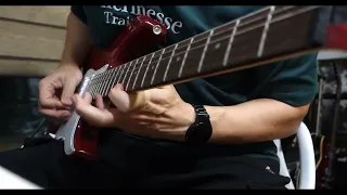 Van Halen Jump Keyboard solo Guitar version