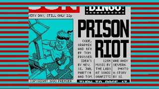 Прохождение игры Prison Riot ретро игры zx spectrum games