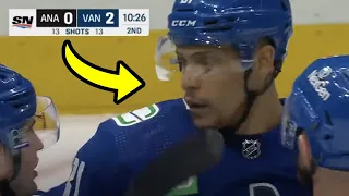 This Canucks player just surprised EVERYONE with this...
