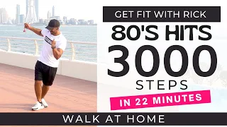 80s Workout | Daily Workout at home | Walk At Home | 3000 Steps in 22 Minutes