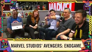 Sebastian Stan and the Russo Brothers talk Marvel Studios' Avengers: Endgame at SDCC 2019!