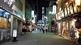 Walking Tokyo Night ✨ HQ 3D Audio🎧 神田　Japan　（#B站：东京-3D旅游录-Mohejin）