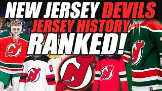 New Jersey Devils Jersey History RANKED!