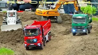 AWESOME RC MODEL MIX! RC TRUCKS! RC EXCAVATORS! RC TRACTORS! HUGE TRUCKS! RC CARS! RC DOZER & MORE!