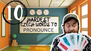 "TRYING" to pronounce CZECH's hardest words - Snažím se VYSLOVOVAT nejtěžší slova v českém jazyce