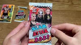 * ANOTHER 100 CLUB!! * | WWE Slam Attax 2021 Card Collection Multipack Opening