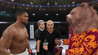 Anthony Joshua vs. Russian Bear - EA Sports UFC 4 - Boxing Stars