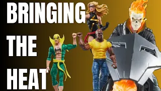 Marvel Legends Brings the Heat - Iron Fist & Luke Cage, new Warbird, Dan Ketch Ghost Rider Revealed