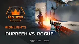 Highlights: Dupreeh vs Rogue, FACEIT Major: London 2018 - New Challengers Stage