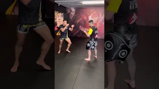 Muay Thai Low Kicks - Training with Panicos Yusuf