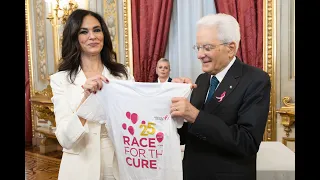 Incontro al Quirinale in vista della "Race for the Cure"