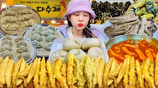 You ate all of these foods by yourself?!😲Korean eating show mukbang