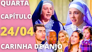 CARINHA DE ANJO CAPÍTULO DE HOJE QUARTA 24/04 Madre Superiora FLAGRA Cecília e Dulce Maria juntas