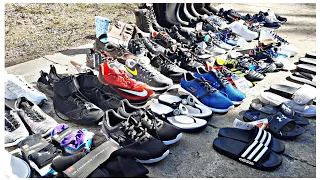 **DUMPSTER DIVING - WOW! NAME BRAND SHOES IN THE TRASH!