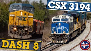 Lash Up of THE YEAR?  Best of CSX in Nashville!  [4K]