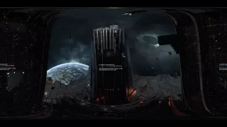 EVE Online - Ascending an Astrahus Citadel (360 Degree Video)