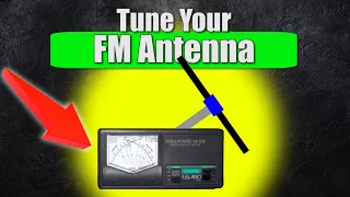 FM Radio Station ANTENNA. How to TUNE For Radio Station Transmitter. Secret To Boosting FM Signal!