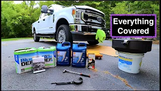 How to Change Oil on 2020+ Superduty 6.7 Diesel