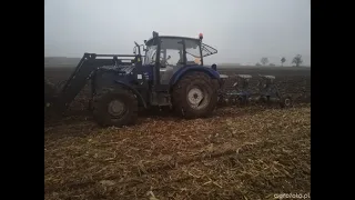 Orka po kukurydzy na ziarno Farmtrac i rabewerk