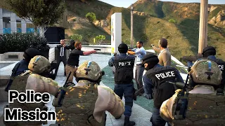 GTA 5 Mission (Remastered) - When Michael was a Police Officer