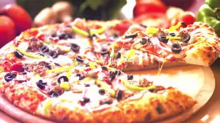 Рекламный ролик в стиле Motion Design для доставки пиццы "Love Pizza" от Deadline production