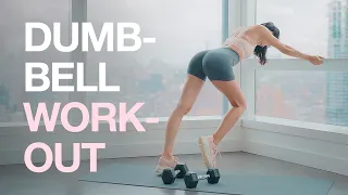 20 Min Full Body Dumbbell Cardio Workout at Home