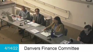 Finance Committee Meeting - 4/14/22