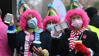 Karneval in Köln unter Corona-Bedingungen begonnen | AFP