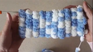 Aldi's So Crafty Pom Pom Yarn Tutorial, Sheila's Knitting Tips