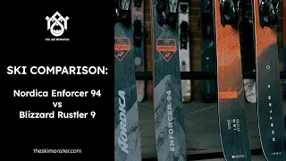 Ski Comparison: Nordica Enforcer 94 vs. Blizzard Rustler 9