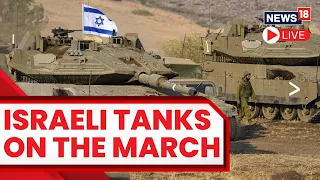 Israel Vs Hamas Conflict Live | Israeli Tanks Amass On Border | Israel Vs Palestine LIVE | N18L