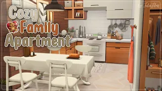 Уютная семейная квартира🧡│Строительство│Cozy Family Apartment│SpeedBuild│NO CC [The Sims 4]