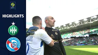 AS SAINT-ÉTIENNE - RC STRASBOURG ALSACE (2 - 2) - Highlights - (ASSE - RCSA) / 2021-2022