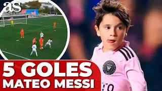 MATEO MESSI y sus 5 golazos en MIAMI