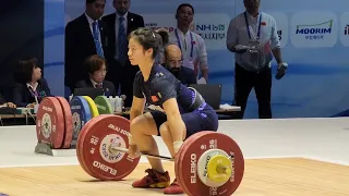 아시아 역도선수권대회 여자-59kg급, W-59 Asian Weightlifting Championship 2023 Jinju