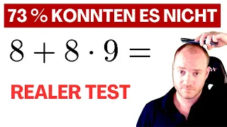 Straßenumfrage: Können Menschen ganz einfache Mathematik?