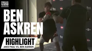 Ben Askren Displays His Jab, Combinations & Boxing Ability for Jake Paul Fight | PAUL vs. ASKREN