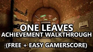 One Leaves - Full Game Achievement Walkthrough - FREE + EASY GAMERSCORE