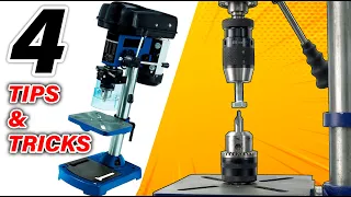 4 EASY and Useful Ideas for Drill Press