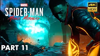 Marvel's Spider-Man: Miles Morales - Part 11 Gameplay Playthrough PS5 4K HDR 60FPS + ENDING