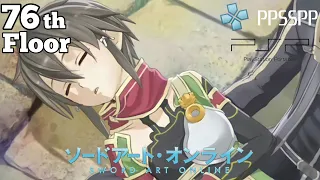 76th Floor - Sword Art Online: Infinity Moment PSP Gameplay Walkthrough (Full Video) - No Commentary