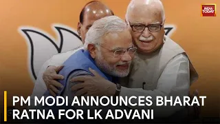 Veteran BJP Leader LK Advani to Receive Bharat Ratna | India Today