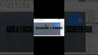 How to make a Minimap GUI | ROBLOX STUDIO #shorts #robloxstudio #tutorial